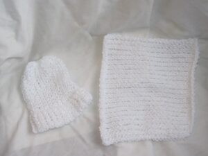 Hat & Baby Cloth For Ms. Kristi