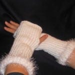 Cuffed Fingerless Gloves – Medium 2