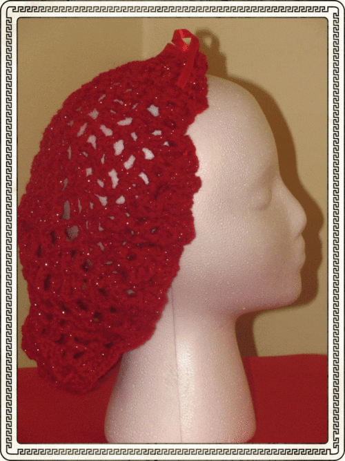 Red Sparkle Snood