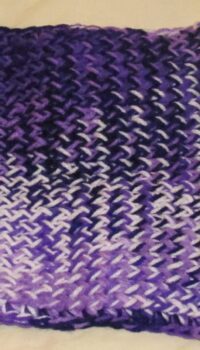Purple Variegated Cloth