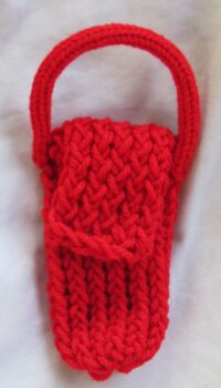 Cherry Red Cell Phone/Mini Tote