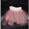 White & Pink Sparkle Tutu