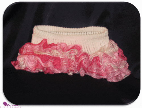 White & Pink Ruffle Tutu