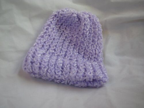 Purple Baby Hat