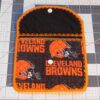 Browns Inspired Quilted Bag
