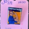 Woman Power Pin