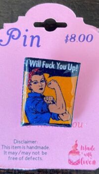 Woman Power Pin