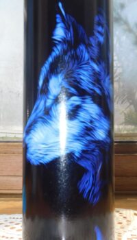 Blue Wolf Glow In The Dark 20 oz Tumbler